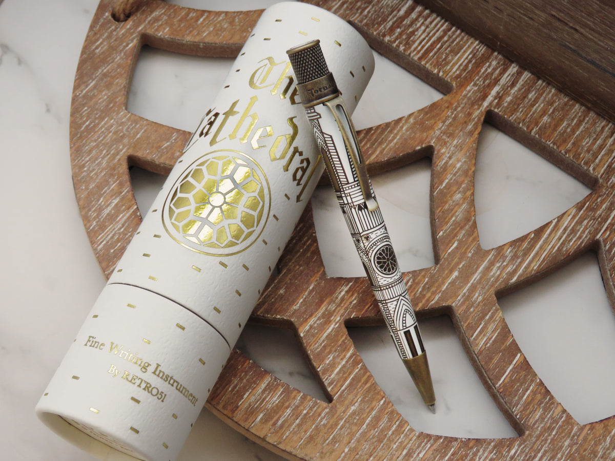 Cathedral Vintage Metalsmith Tornado Rollerball