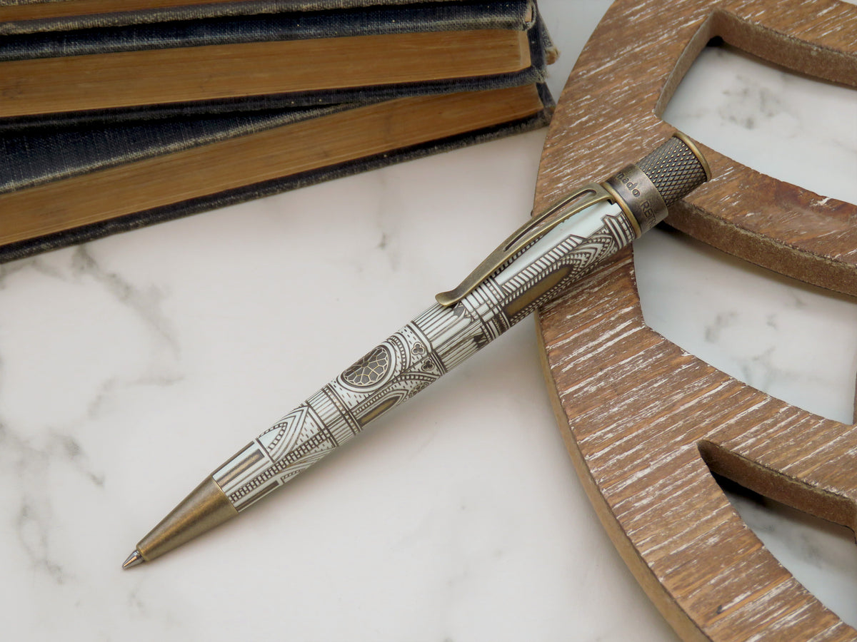 Cathedral Vintage Metalsmith Tornado Rollerball