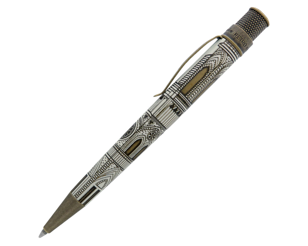 Cathedral Vintage Metalsmith Tornado Rollerball