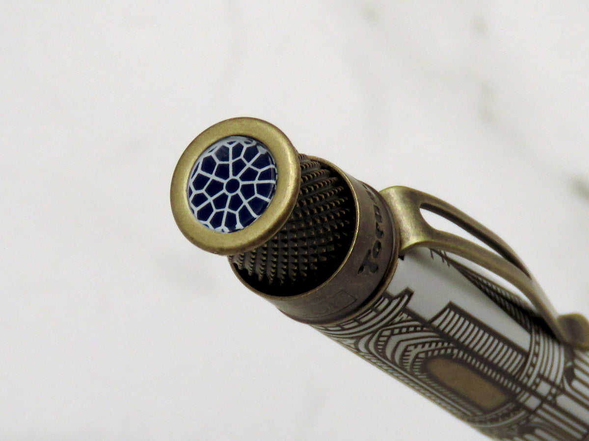 Cathedral Vintage Metalsmith Tornado Rollerball