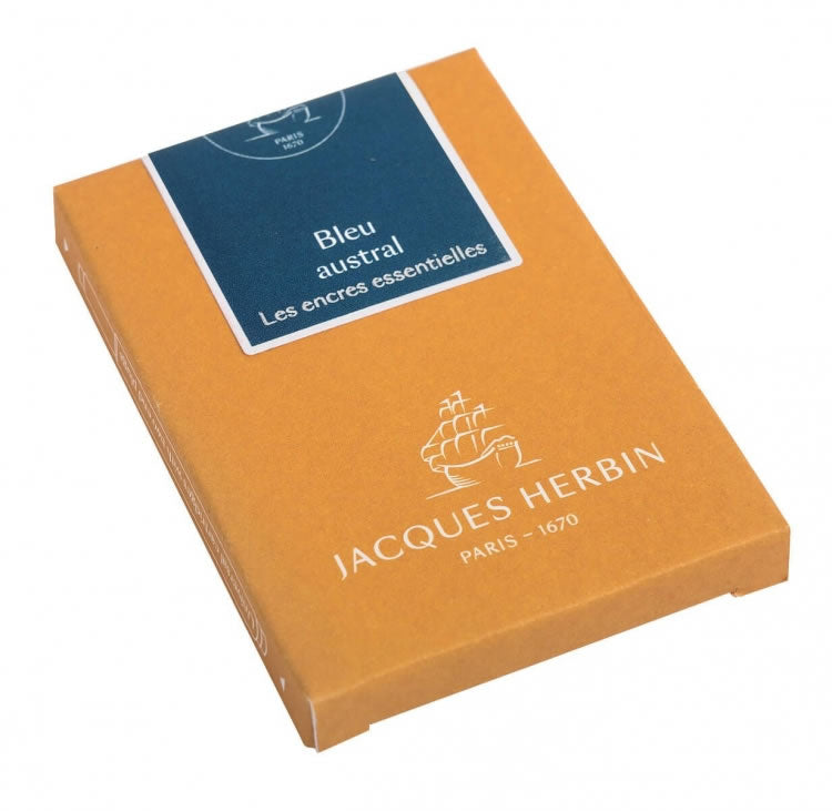 Herbin - Jacques Herbin THE ESSENTIALS Fountain Pen CARTRIDGES (7) long