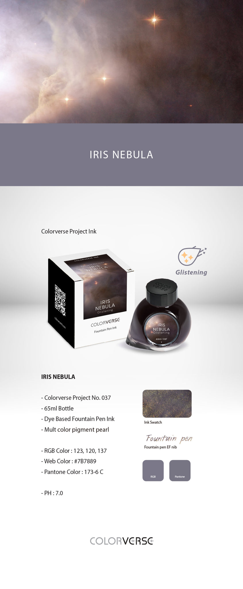 IRIS  Nebula by Colorverse Project 6