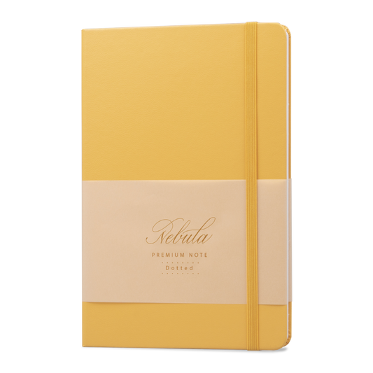 Nebula Premium Note, Dotted, Cozy Yellow