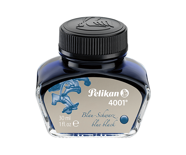 Historical Blue-Black  Pelikan Bottled 4001 30m Ink