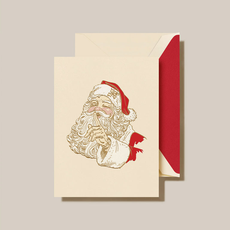 Santa Clause Wink by Crane