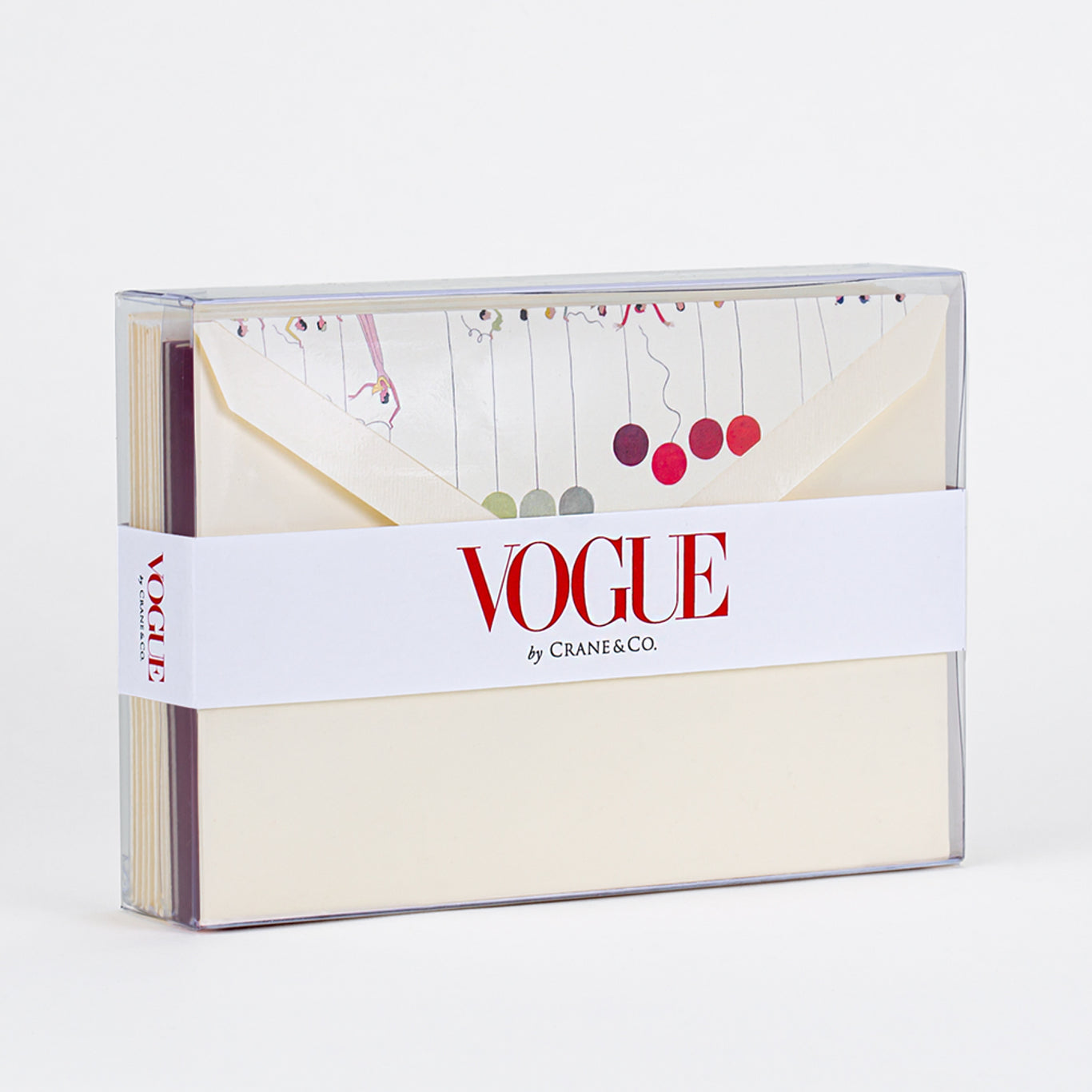 VG0004 VOGUE X CRANE BALLOONS NOTECARDS