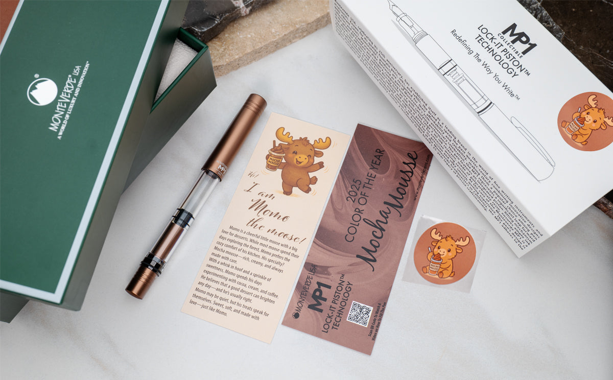 *MP1  Lock-It Piston Technology Fountain Pen by Monteverde USA®