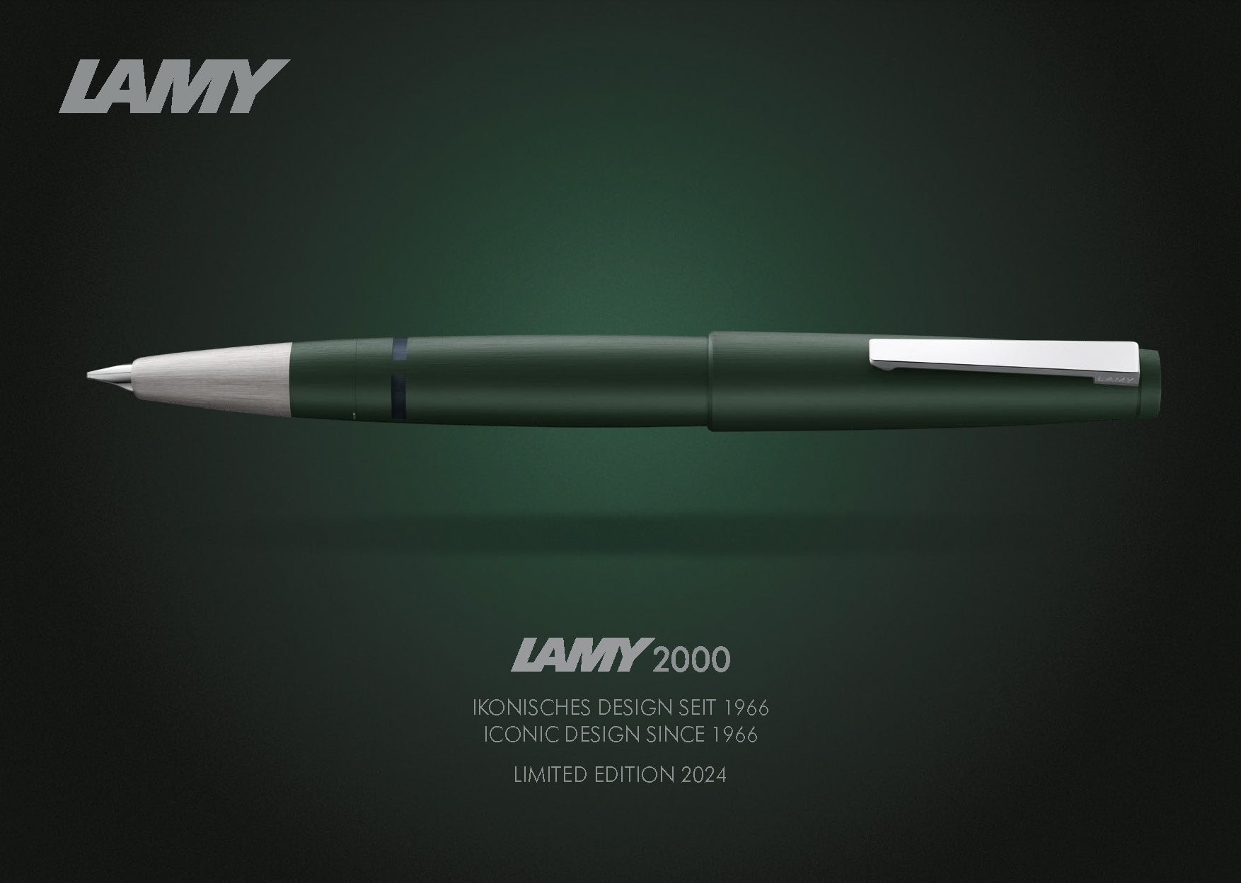 Lamy 2000 Pine Anniversary Edition, Fine Nib – PenAndPad