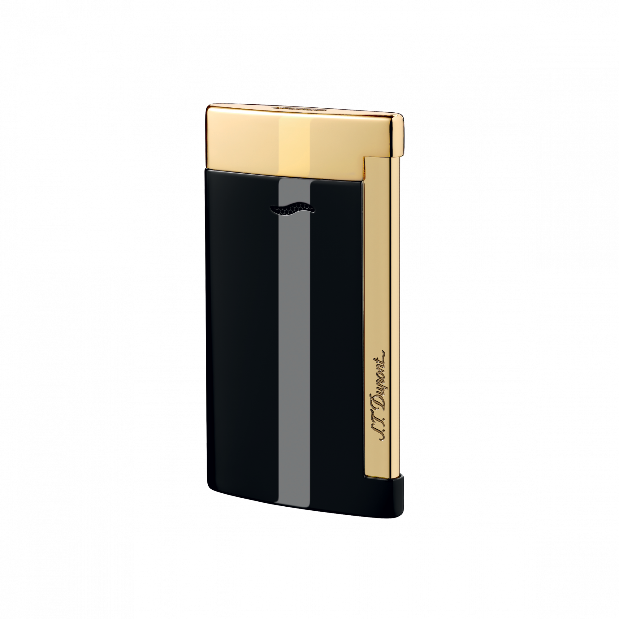 Slim 7, Black & Golden, Lighters By S. T. Dupont