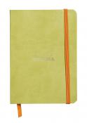#1173/56 Rhodia Soft Cover Rhodiarama Notebooks, 3 1/2 x 5 1/2 (A6), Anise, Dots"