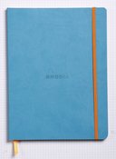 #1174/07 Rhodia Soft Cover Rhodiarama Notebooks, 6 x 8 1/4 (A5), Turquoise, Lined