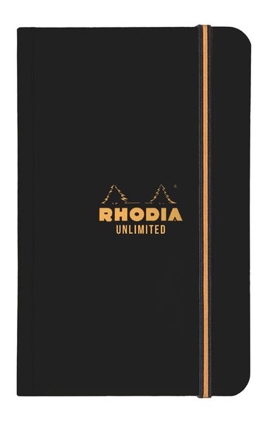 Rhodia Unlimited Pocket Notebook (Black)