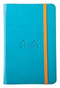 #118647 Rhodia Rhodiarama Webnotebooks 3 1/2 x 5 1/2 Lined 96 Sheets Turquoise