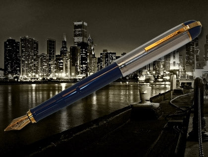 Wahl Eversharp Skyline Blue Fountain Pen.....