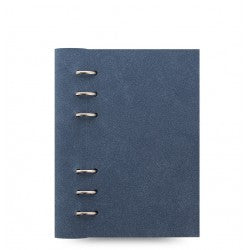 Filofax CLIPBOOK CLASSIC Personal Size Notebook Blue Suede