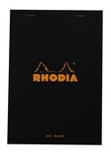 Rhodia Blank Pads (Black Cover)