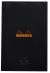 Rhodia Meeting Pad (A4+) Black, Lined, 80 Sheets