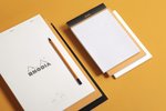 Rhodia Meeting Pad (A4+) Black, Lined, 80 Sheets