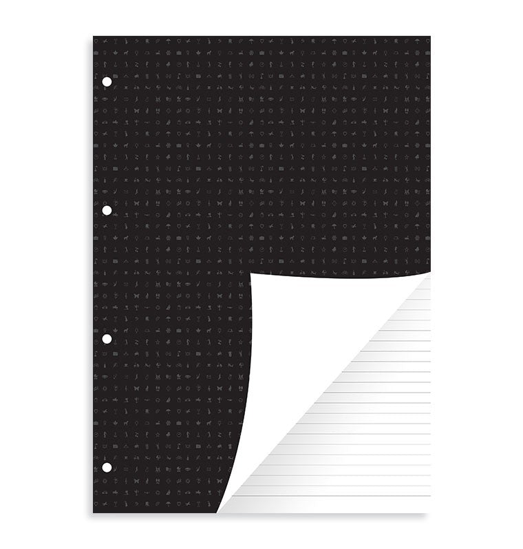 Micro Perforated Ruled Notepad (Fits Holborn A4 Folio)