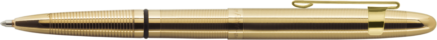 Lacquered Brass Bullet Pen WITH CLIP 400GGCL