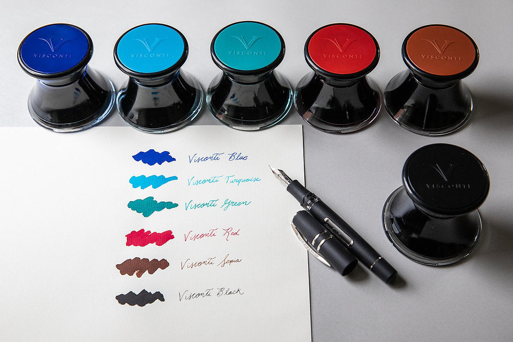 *NEW GLASS VISCONTI BOTTLED INKS IN 2022