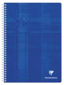 #681651 Clairefontaine Classic Notebooks, Wirebound, 8 1/4 x 11 3/4 (A4), Blue, Lined 96 Sheets