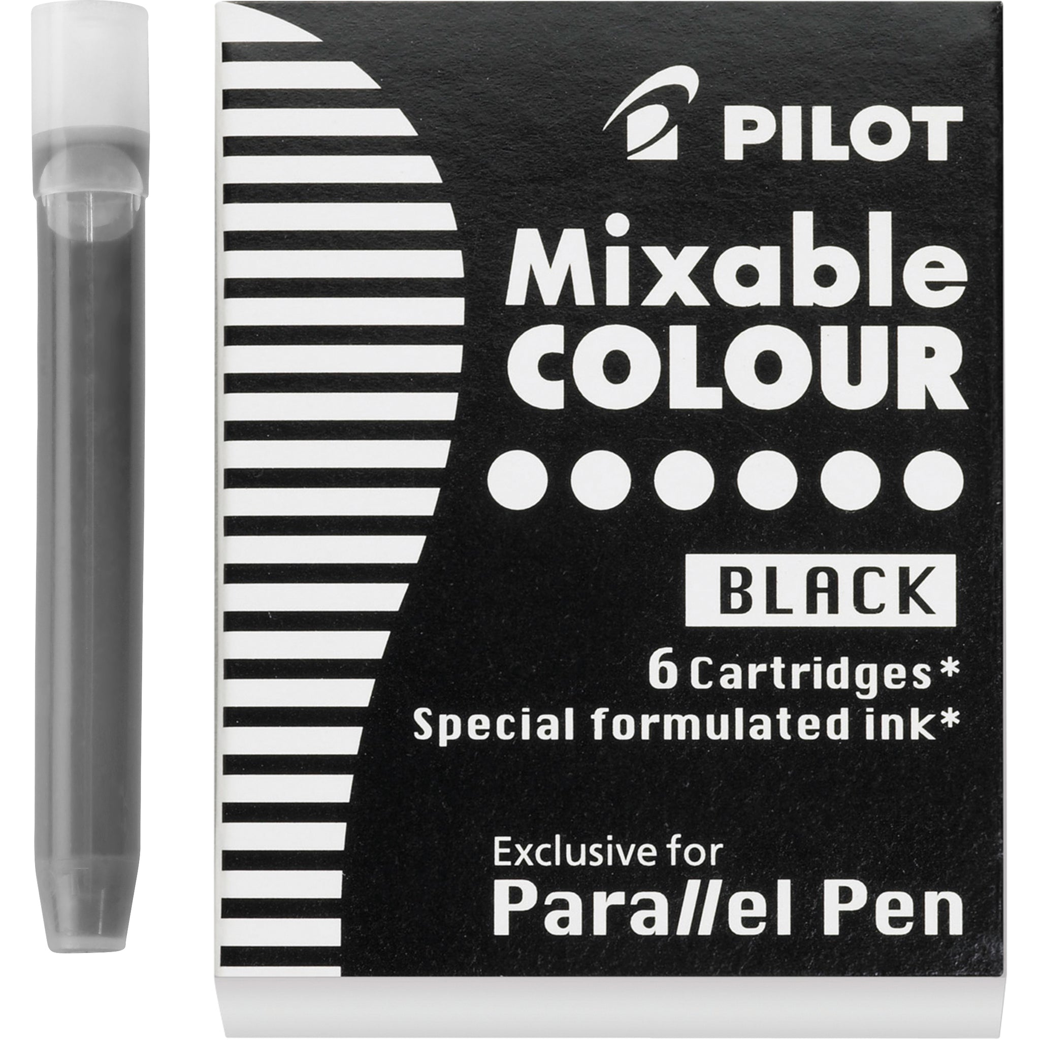 Pilot Namiki Mixable Colour Fountain Pen Ink Cartridges for Parallel Pens
