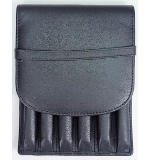 GIROLOGIO 6 Pen Case, Black