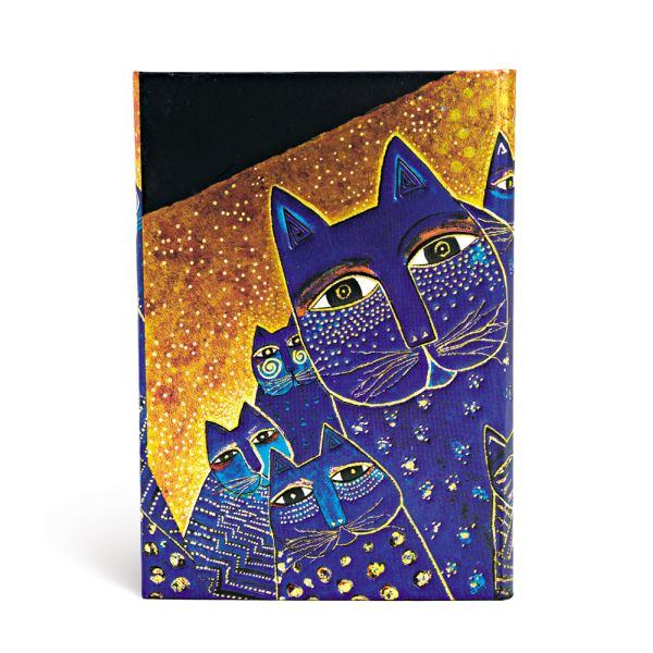 MEDITERRANEAN CATS MINI Paperblanks Address Book, Wrap (3 3/4 x 5 1/2 x 3/4")