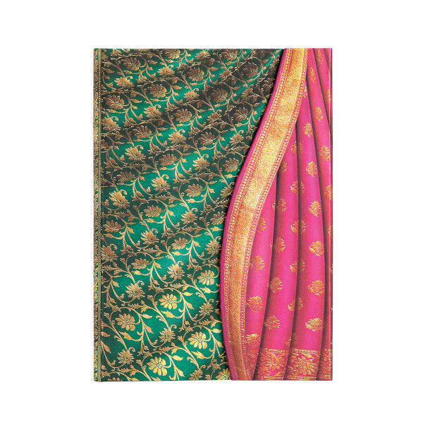 Ferozi Varanasi Silks and Saris JOURNAL Wrap by Paperblanks (5" x 7" x ¾")
