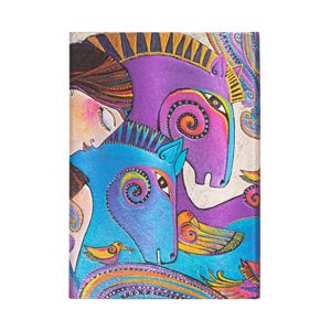 Maria and Mares- Mystical Horses, MIDI Wrap JOURNAL by Paperblanks (5" x 7" x 3/4")