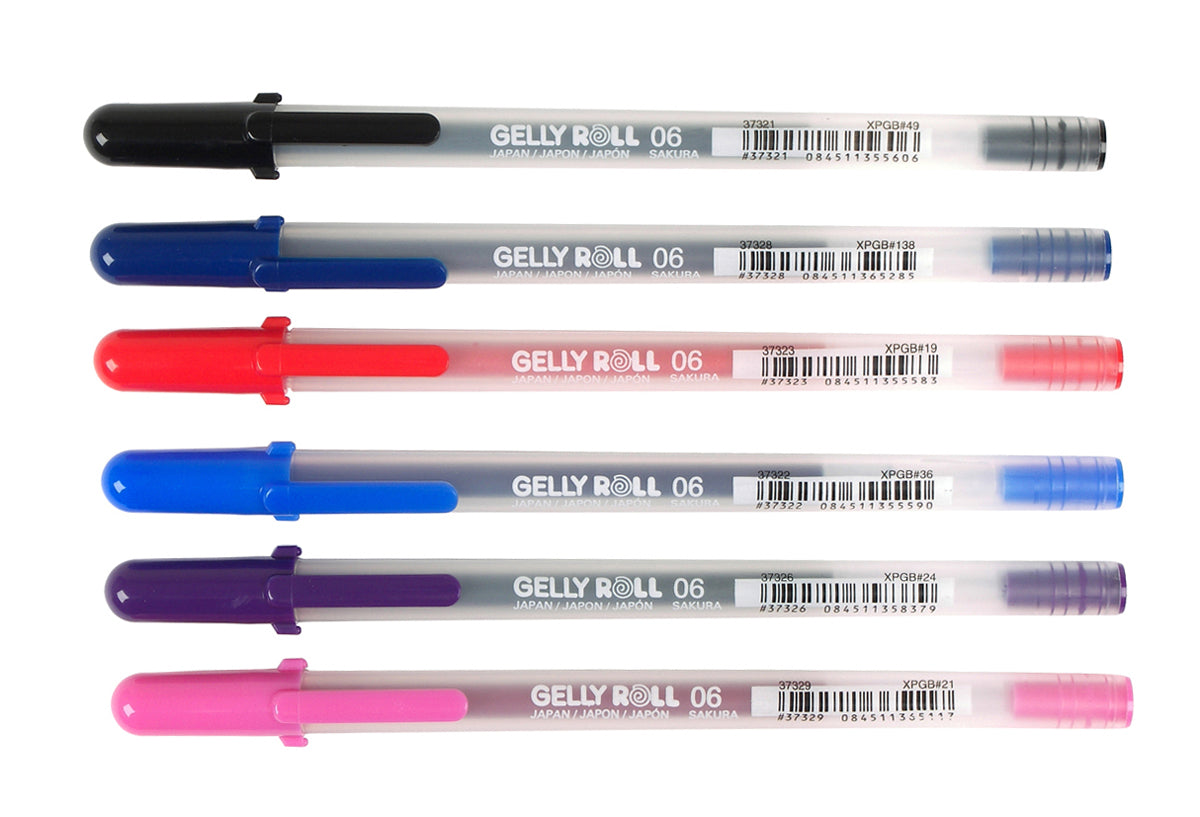 Assorted Metallics Gelly Roll Pens