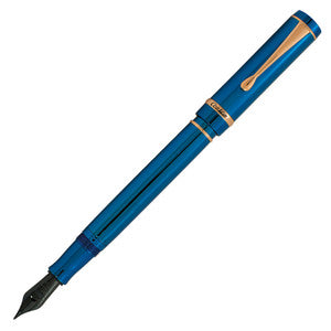 CONKLIN Duragraph Metal PVD BLUE Fountain Pen Medium Nib