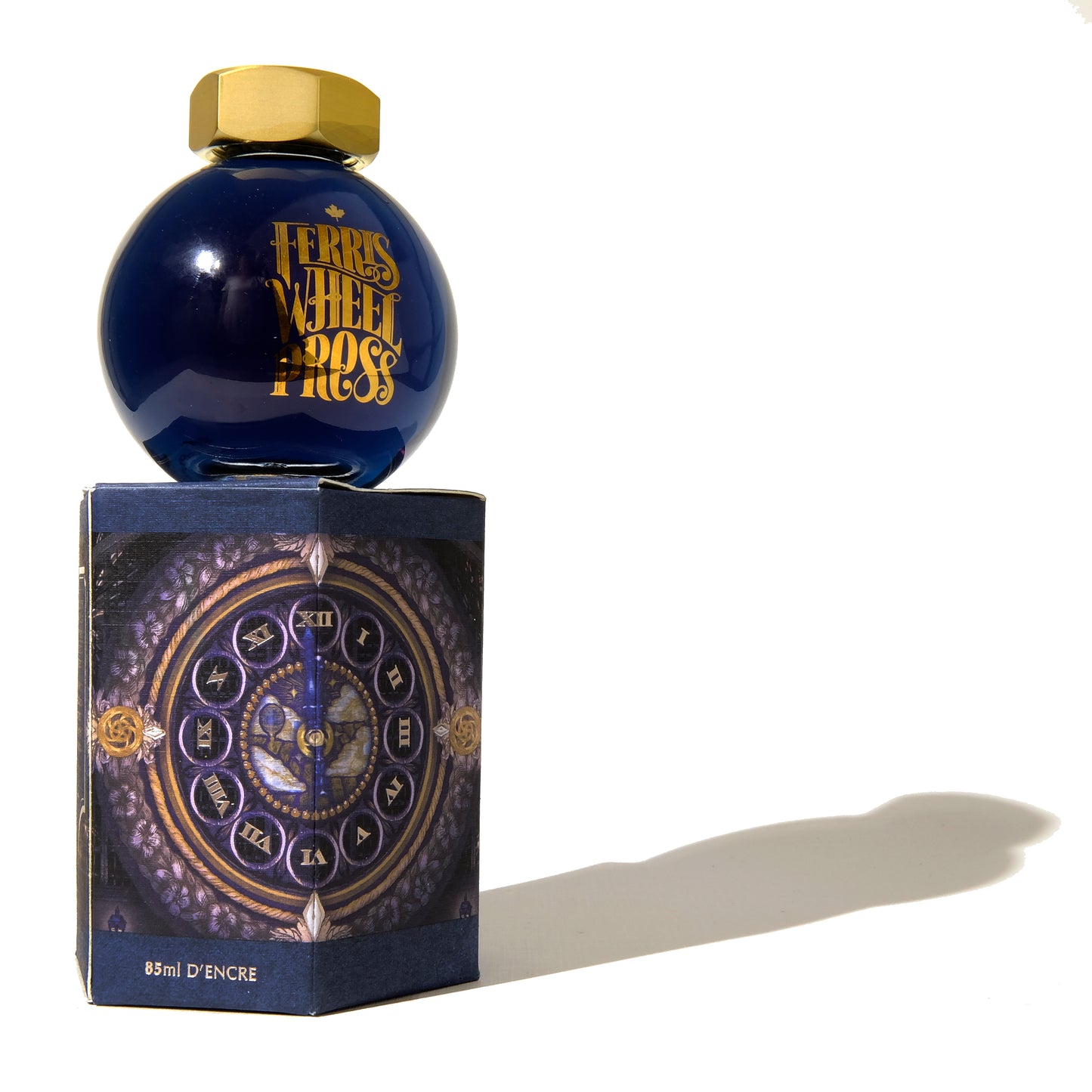 Stroke of Midnight Shimmer Ferris Wheel Press 85ml Ink