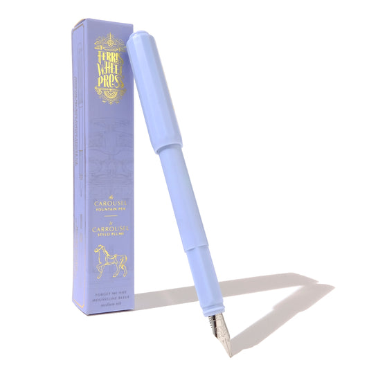 Carousel Fountain Pen FORGET ME NOT by Ferris Wheel Press