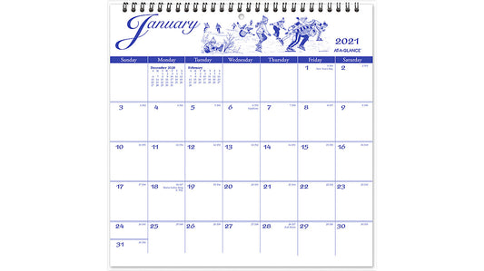 G100017 AT A GLANCE CALENDARS 2021