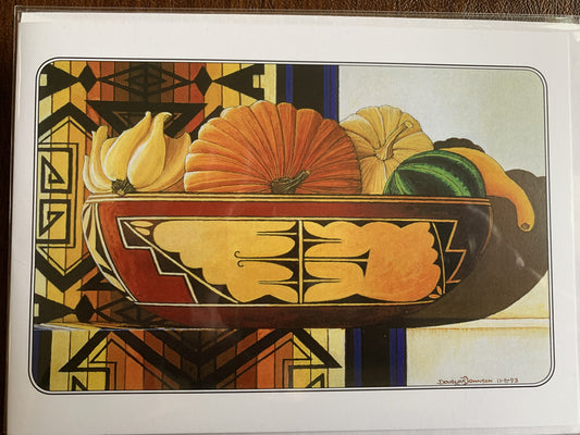 Calabazas, 1993 by Douglas Johnson (choose boxed or single cards)