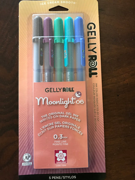 Sakura Gelly Roll Pens "Moonlight 06" 5pack (#58170)