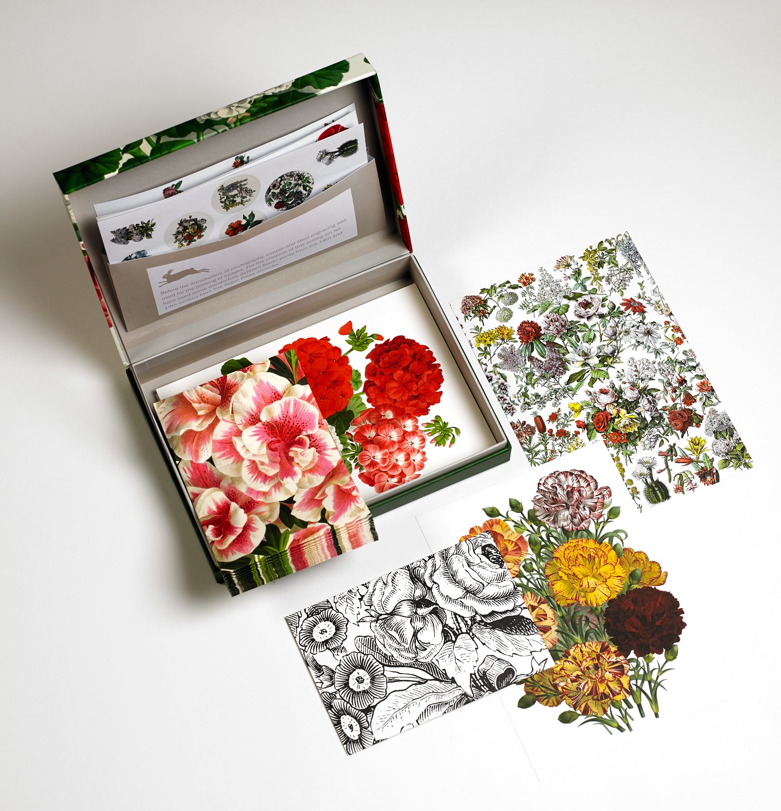 Flower Prints  Pepin Boxed Stationery