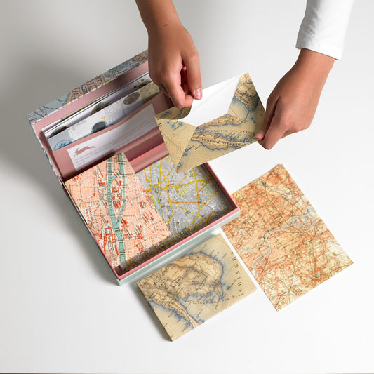 Maps Pepin Boxed Stationery