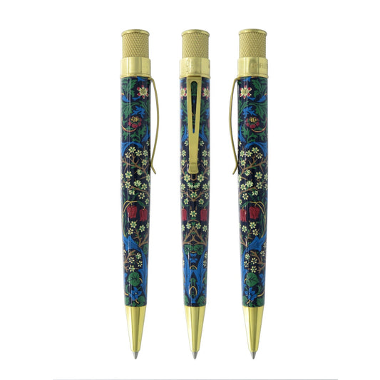 William Morris's Blackthorn Tornado Pen by Retro 51 and "THE MET"