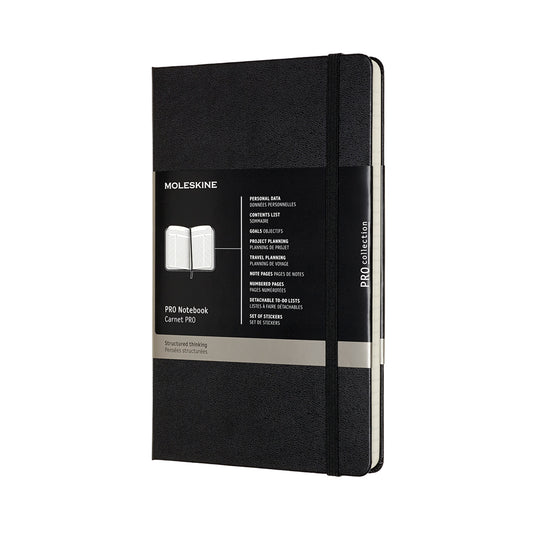 MOLESKINE PRO COLLECTION NOTEBOOK XL 7.5 X 9.5"