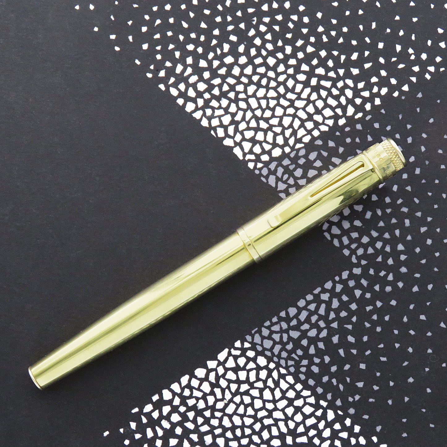 Retro 51 Raw Brass Fountain Pen