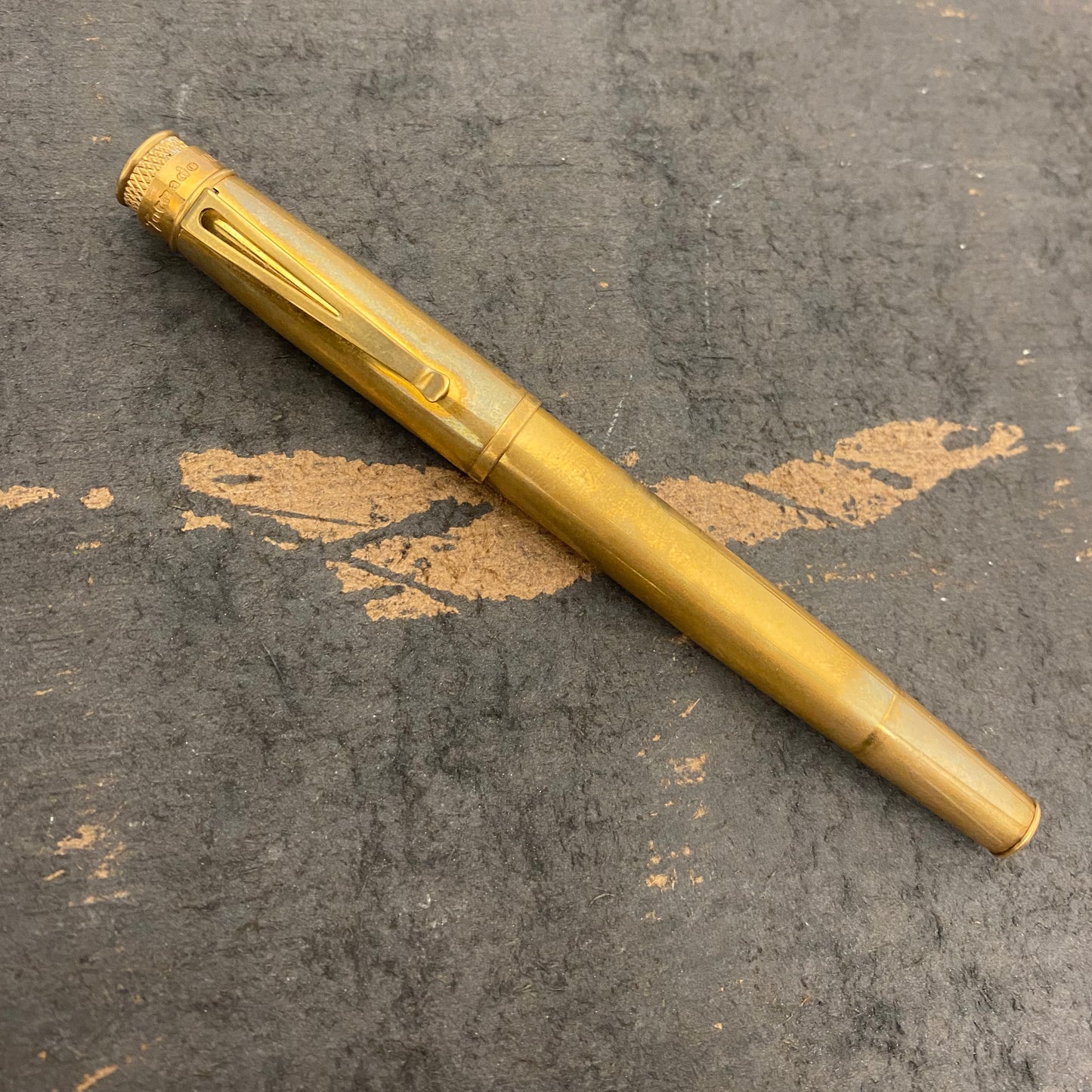 Retro 51 Raw Brass Fountain Pen