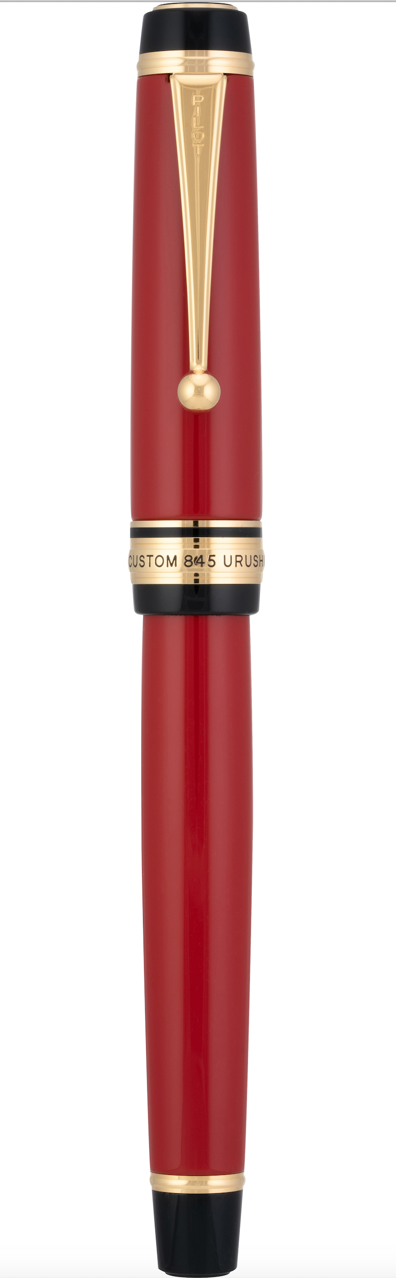 *Pilot Red (Vermillion) Custom 845 18kt gold 2-toned nib (special order)