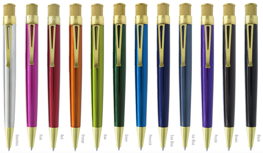 Retro 51 Tornado Colors BRASS EDITION (Many colors have been retired)