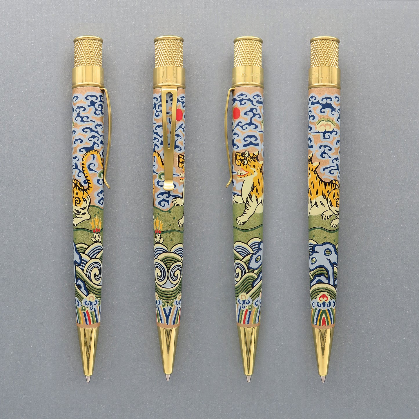 Van Gogh Chinese Tiger Rank Badge Rollerball from Retro 51