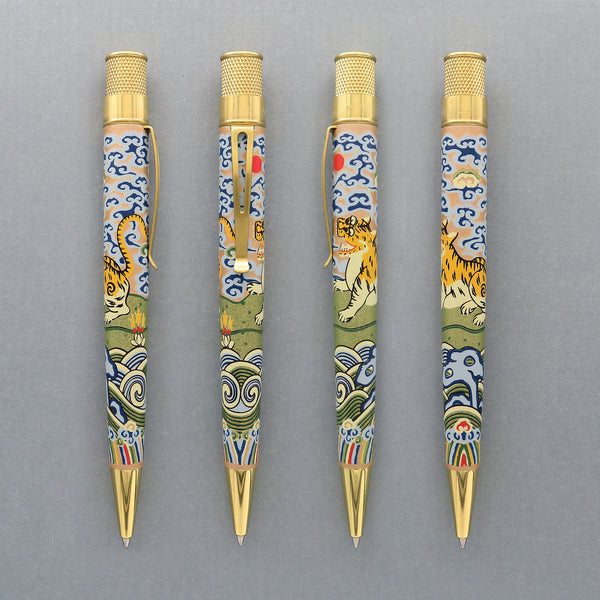 Van Gogh Chinese Tiger Rank Badge Rollerball from Retro 51
