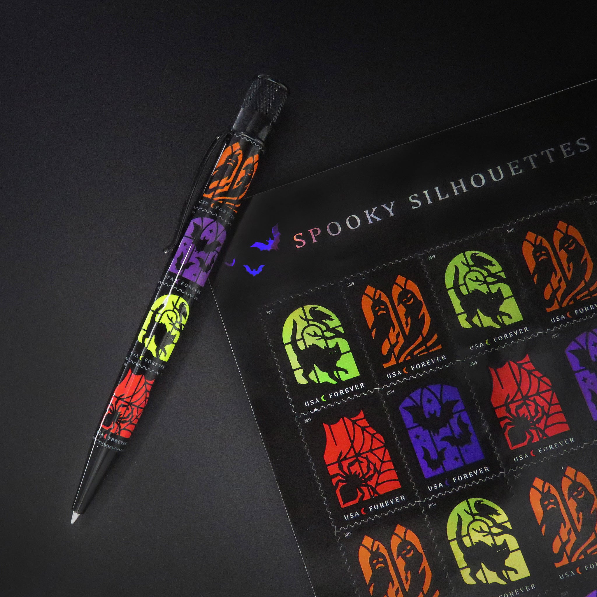 USPS® Spooky Silhouettes  LIMITED EDITION of 1031 (by Retro 51)
