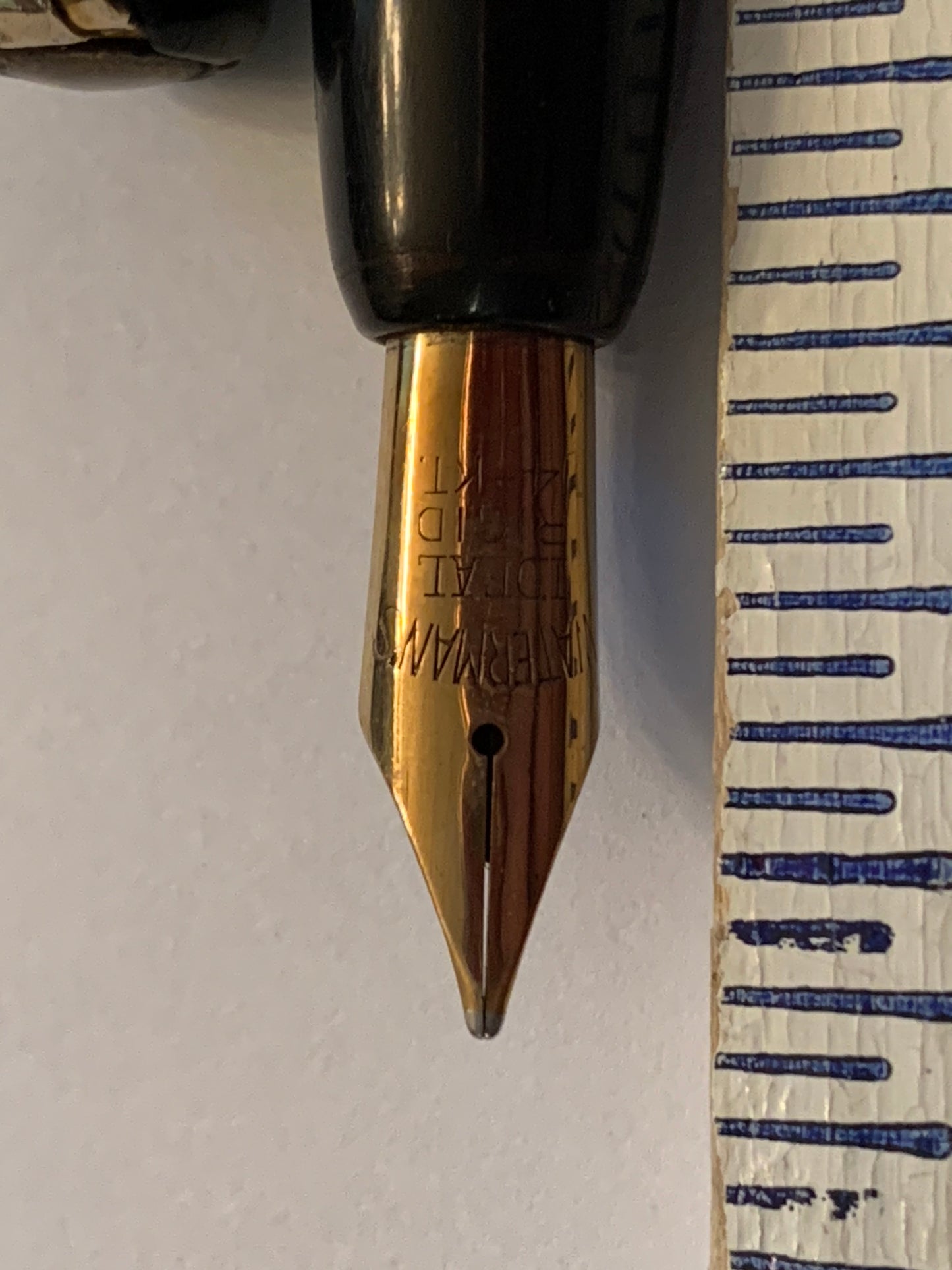 Waterman Ideal c- 1940 14K medium-firm nib (Lou's)